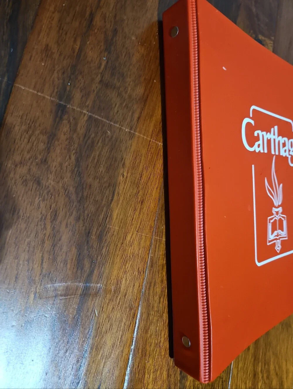 Vintage Carthage Logo Binder